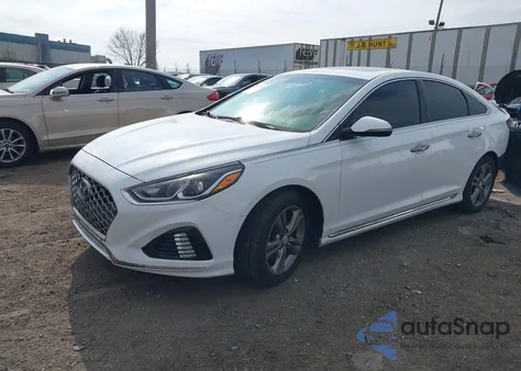 2018 Hyundai Sonata Sport из США, поврежденный, VIN 5NPE34AF4JH605120